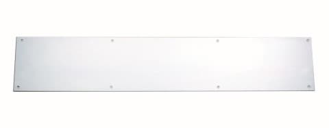 4TRADE Kicking Plate Satin Anodised Aluminium 825mm x 152mm 523494