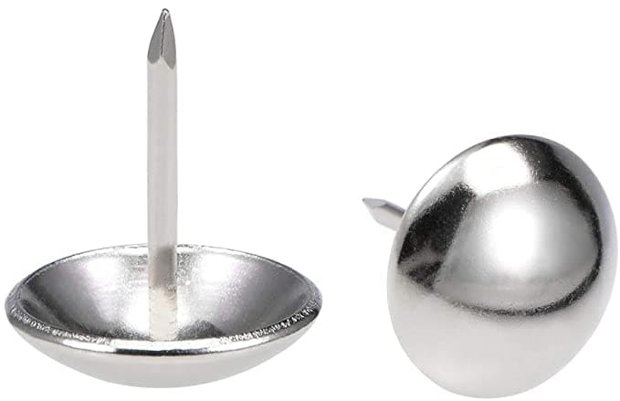 19mm CHROME / SILVER / NICKEL Loose Decorative Studs