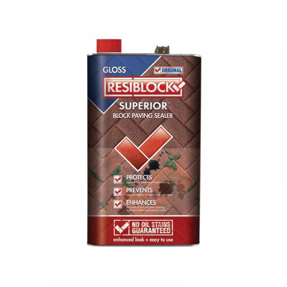 Everbuild Sika 116918 Resiblock Superior Original Gloss 5 Litre