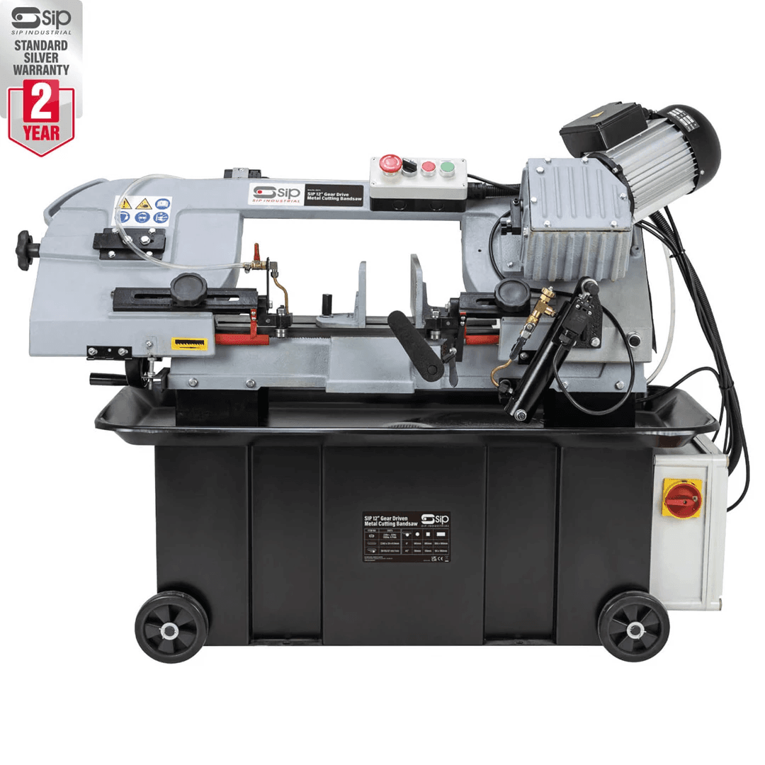Sip 01573 12in Gear Drive Metal Bandsaw