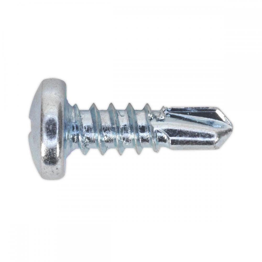 Sealey SDPH4213 Self-Drilling Screw 4.2 X 13Mm Pan Head Phillips Zinc Pack Of 100