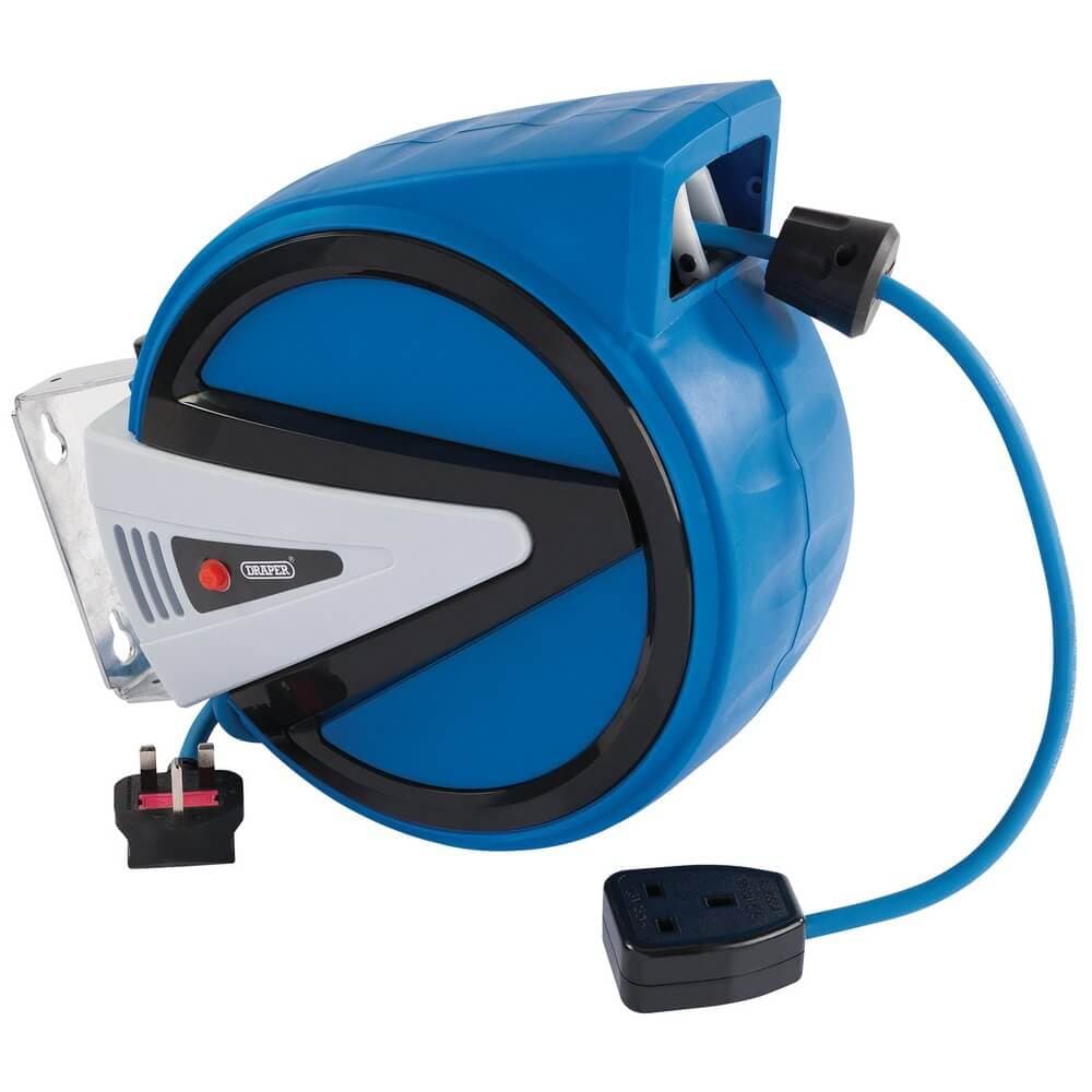 Draper 15051 230V Retractable Electric Cable Reel 10M each
