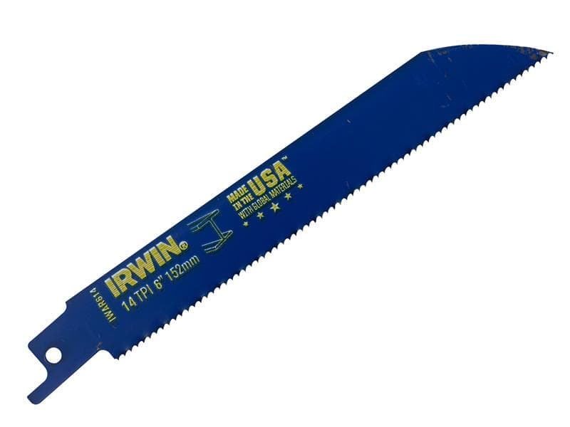 Irwin® 10504143 614R Sabre Saw Blade Metal Cutting 150Mm 14 Tpi Pack Of 25