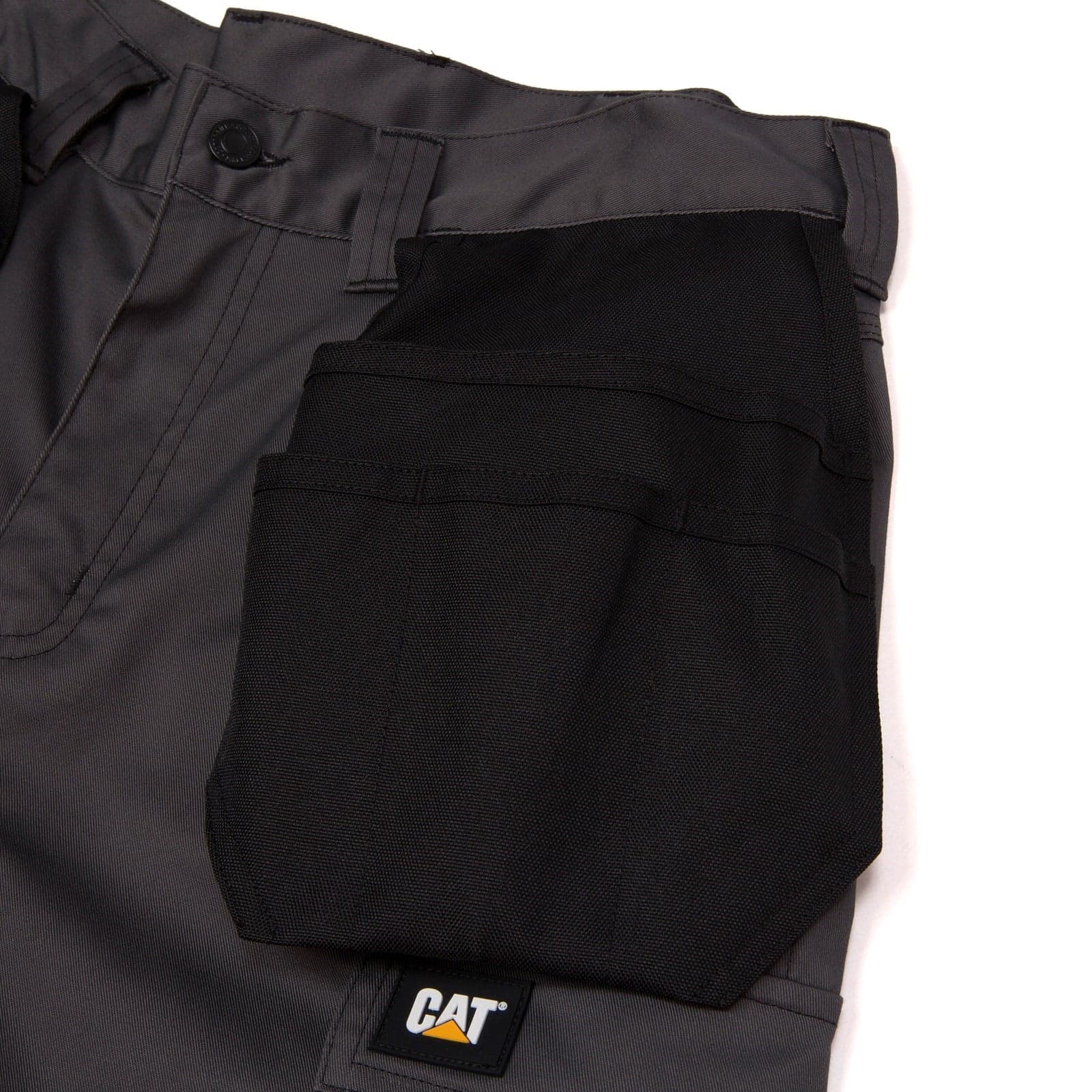 Caterpillar Essential Knee Pocket Stretch Holster Trouser Size 36 Grey 39489-73658-06"
