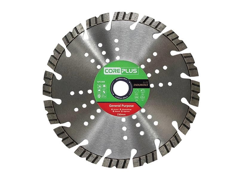 Coreplus CORDBGP230E Gp230E Elite General-Purpose Diamond Blade 230Mm