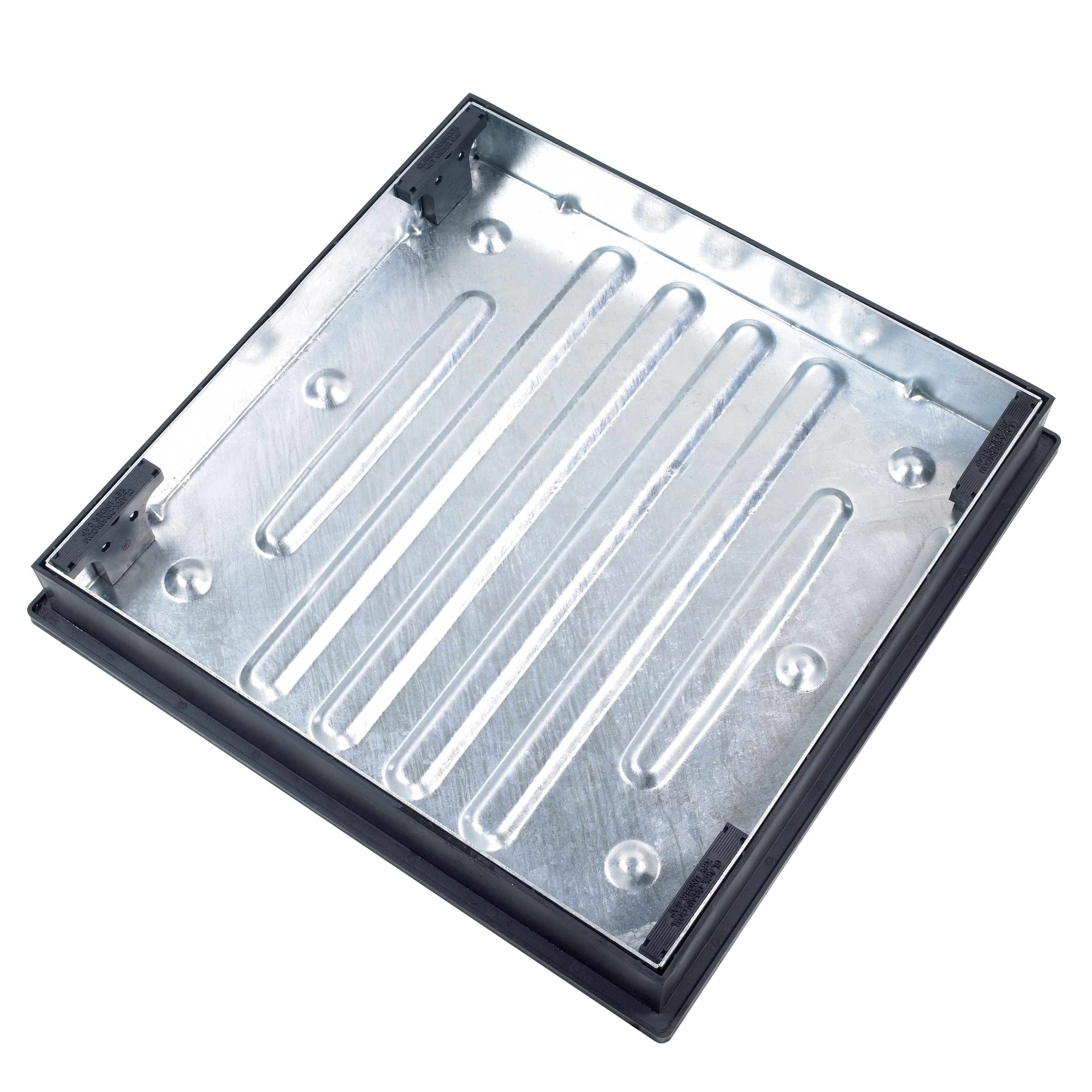 Clark-Drain Manhole Cover and Frame Driveway Block Paviour 600mm x 600mm
