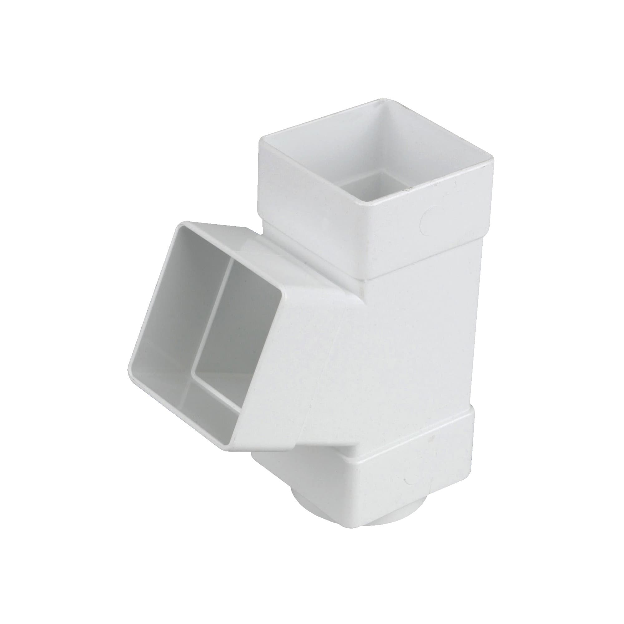 Osma Wavin Osma SquareLine pipe branch 67.5 degree 61mm white