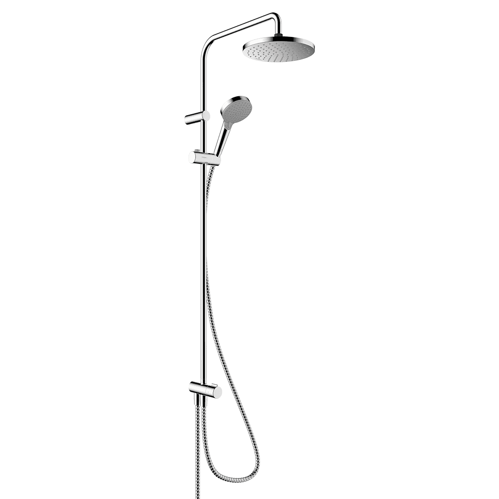 Hansgrohe Vernis Blend Showerpipe 200 1jet EcoSmart Reno Chrome 26099000
