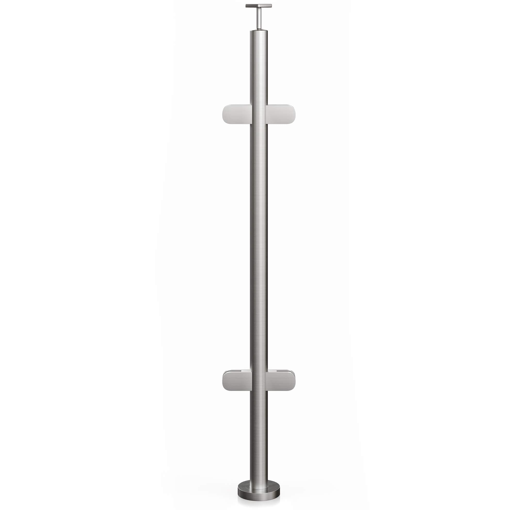Stainless Steel Balustrade - Middle Post - Handrail