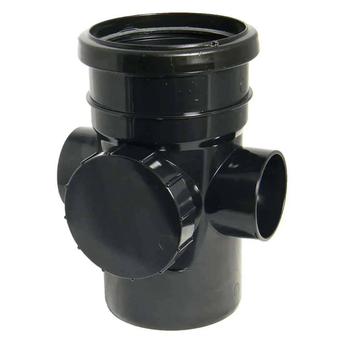 Spigot Tail Access Pipe 110Mm Black Soil Sp274B