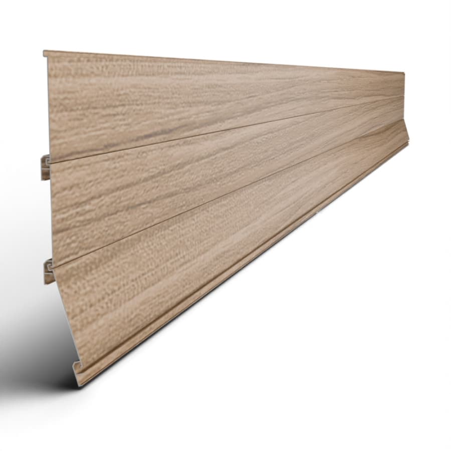 Aluminium Cladding Panel - 150mm x 5650mm Natural Oak