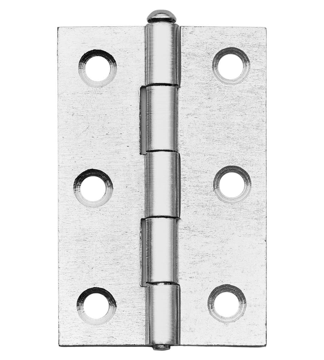 Loose Pin Butt Hinge - 76x50mm - Zinc Plated - Pair - Hardware Solutions