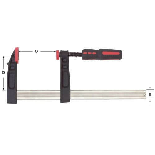 Trend F Clamp 200Mm X 100Mm Pk 1 FC/200
