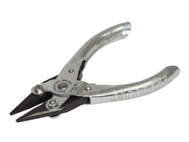 Maun 4340-125 Snipe Nose Parallel Pliers Smooth Jaws 125Mm