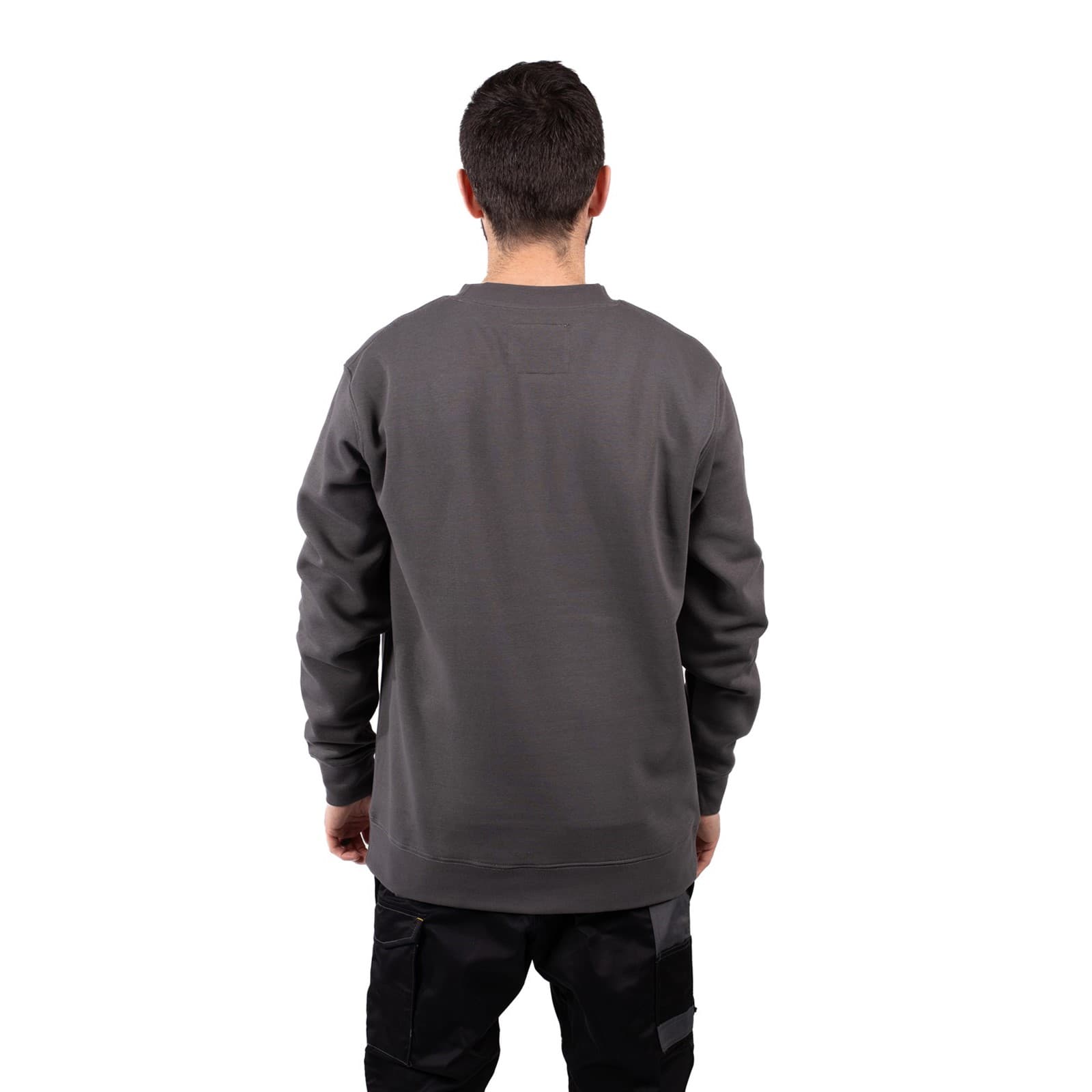 Caterpillar Midweight Crewneck Sweatshirt Size Sml Grey 40684-76000-03