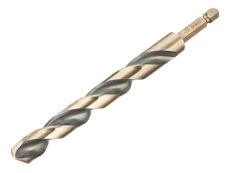 Dewalt Black&Gold Hex Hss-G Drill Bit 12.0Mm DT20618-QZ