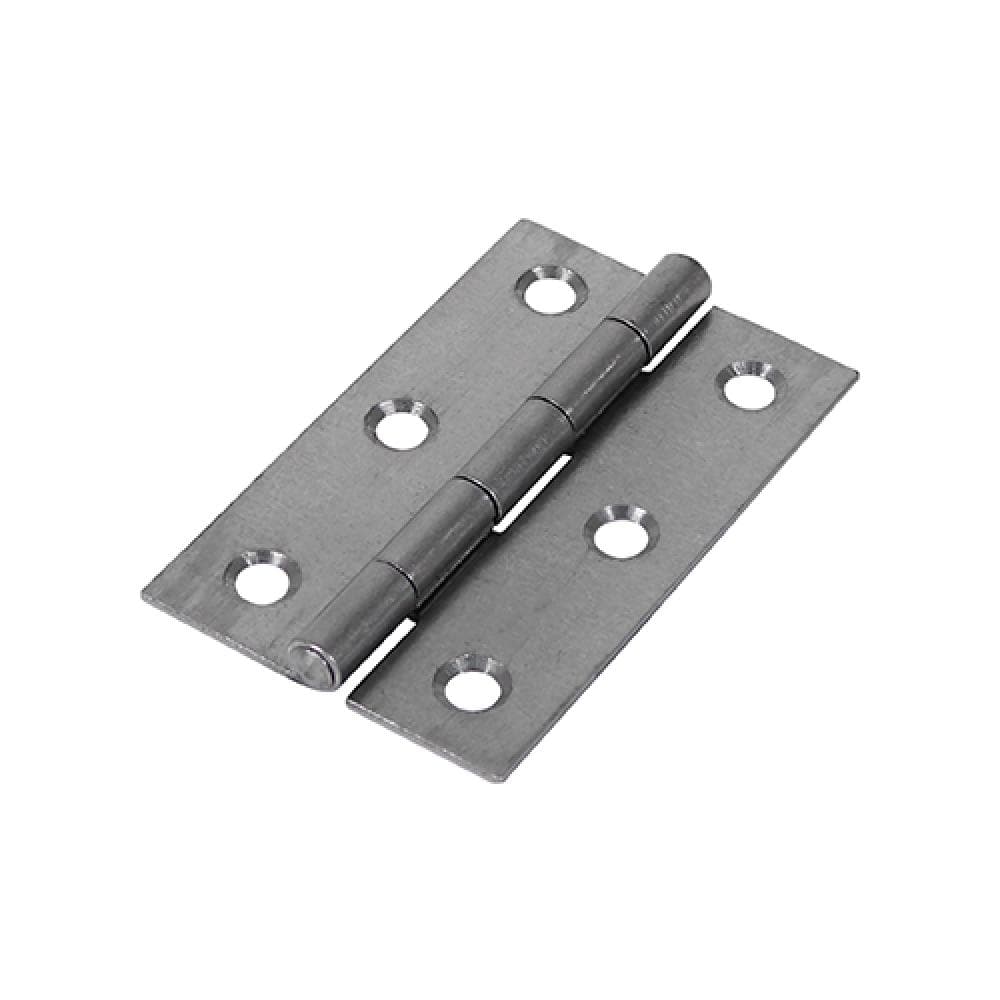 Timco 434645 Narrow Uncranked Butt Hinge (5050) - Self Colour 75 X 48