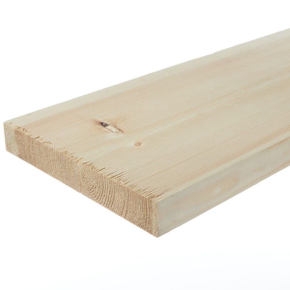 Planed Square Edge Timber 225mm x 38mm (9in x 1.5in)
