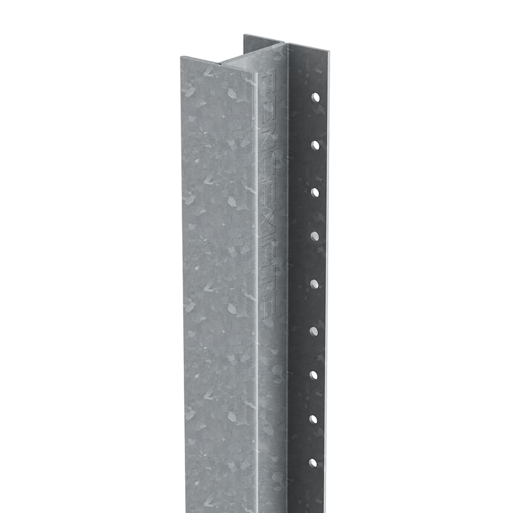 Durapost Classic Fence Post Galvanised 1800mm