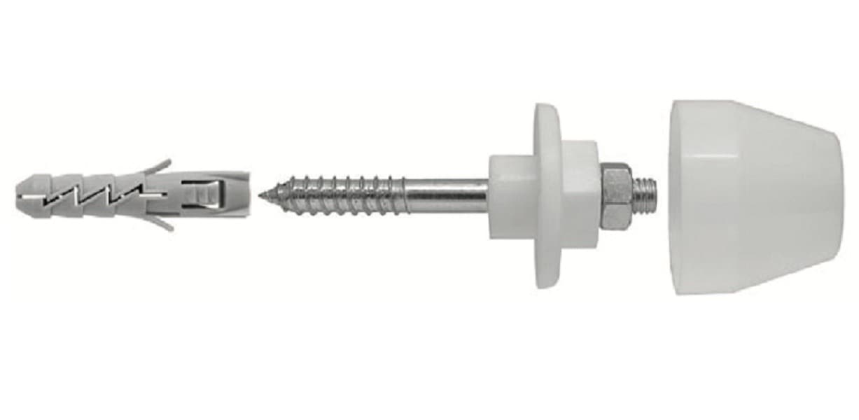 Rawlplug Solid Wall Wash Basin Fixing Mounting Kit