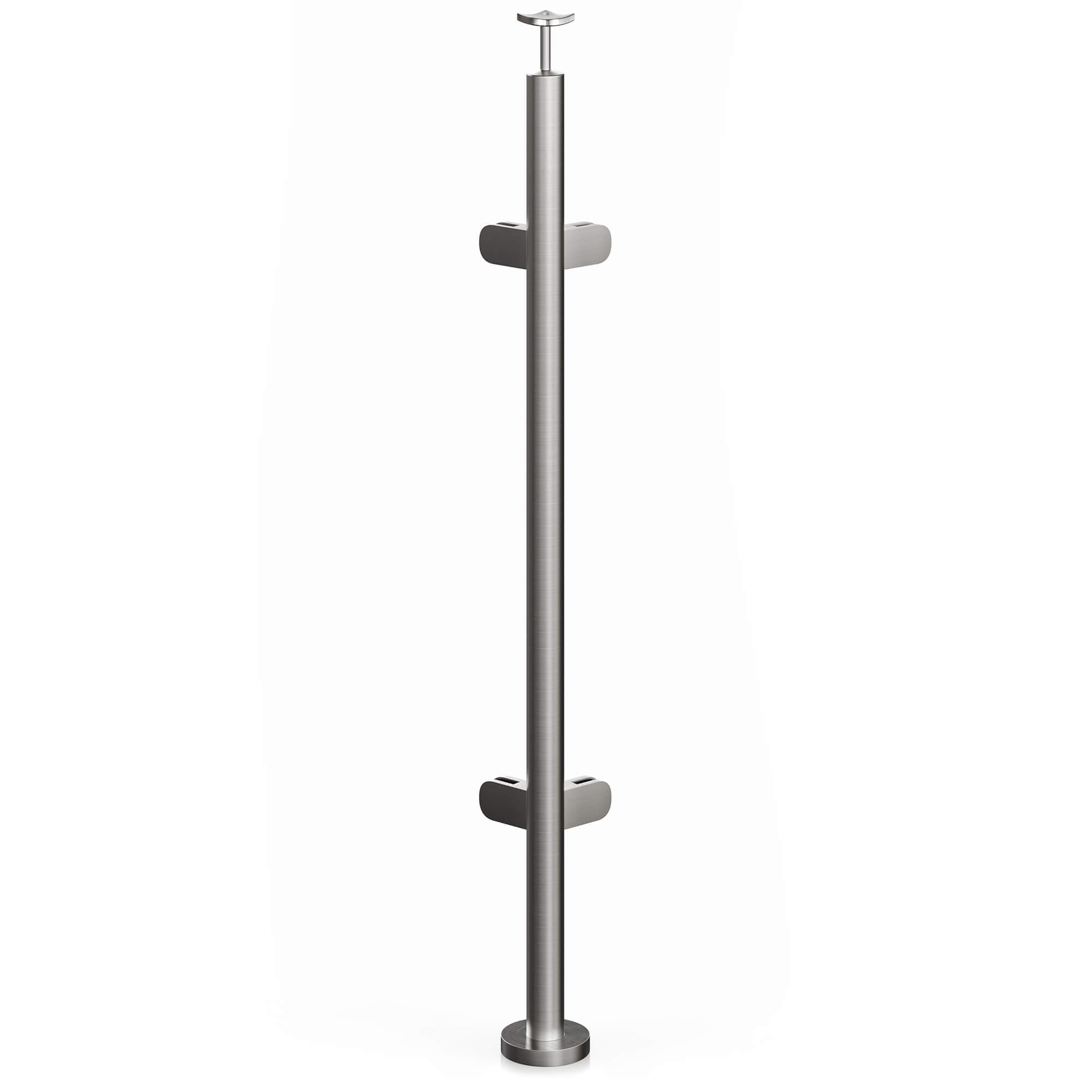 Stainless Steel Balustrade - Corner Post - Handrail