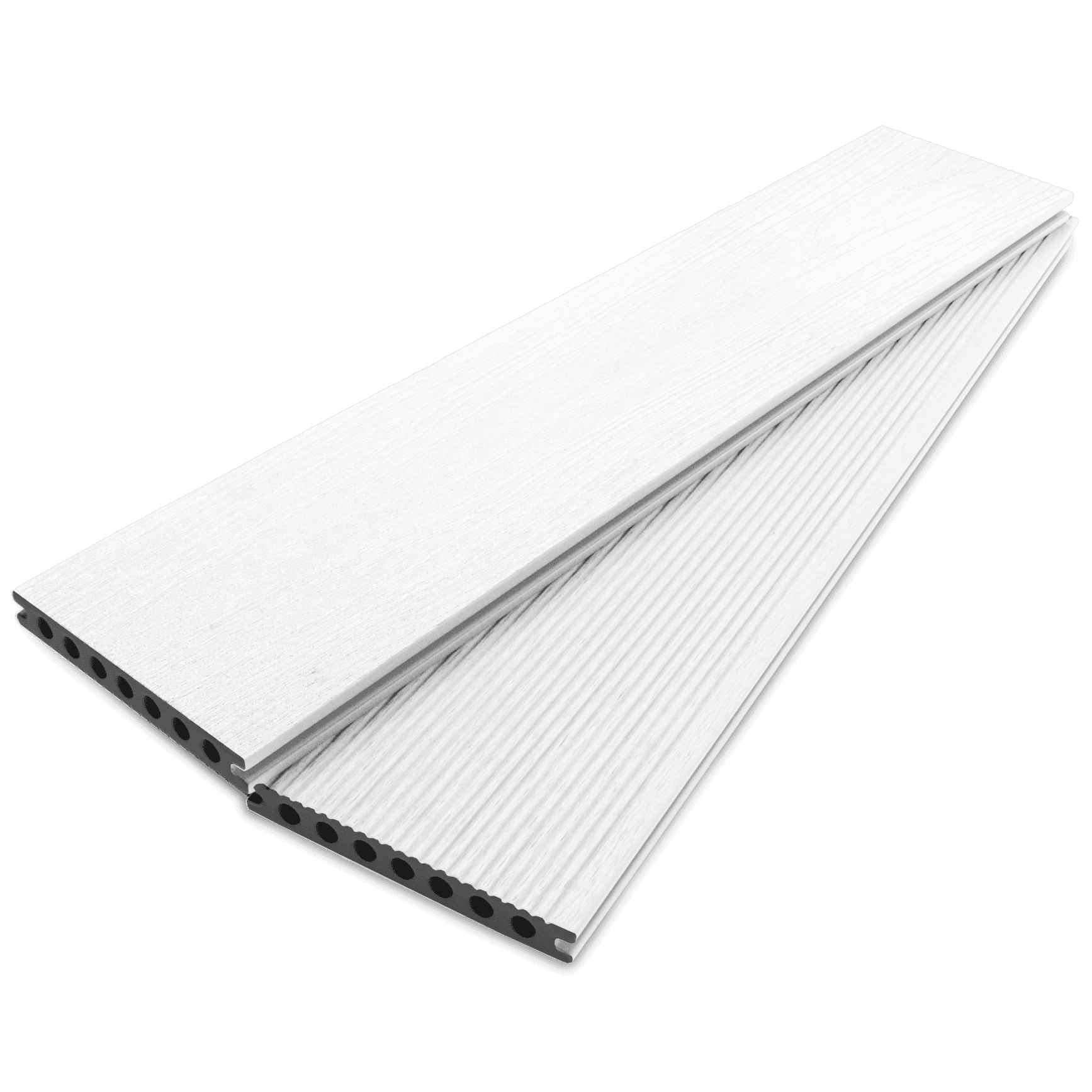 Dino Decking Composite Decking - White Onyx 4m