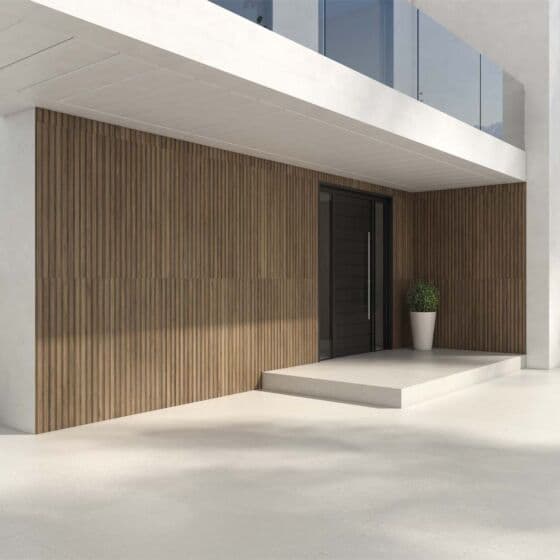Kinabalu Walnut Wood Effect Matt Glazed Porcelain Panel 60x120cm