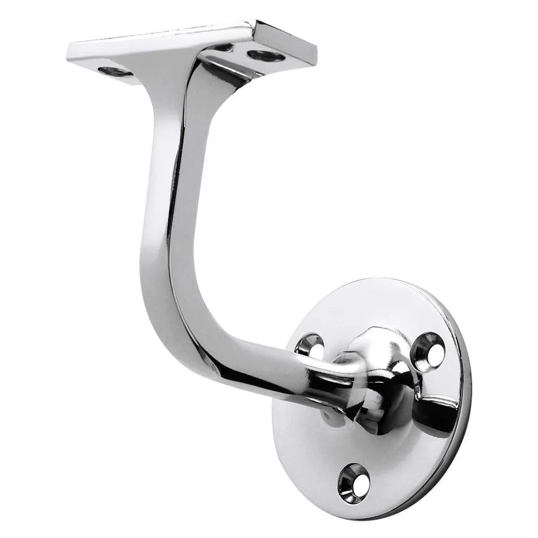 Stair Wall Mounted Handrail Bracket Chrome
