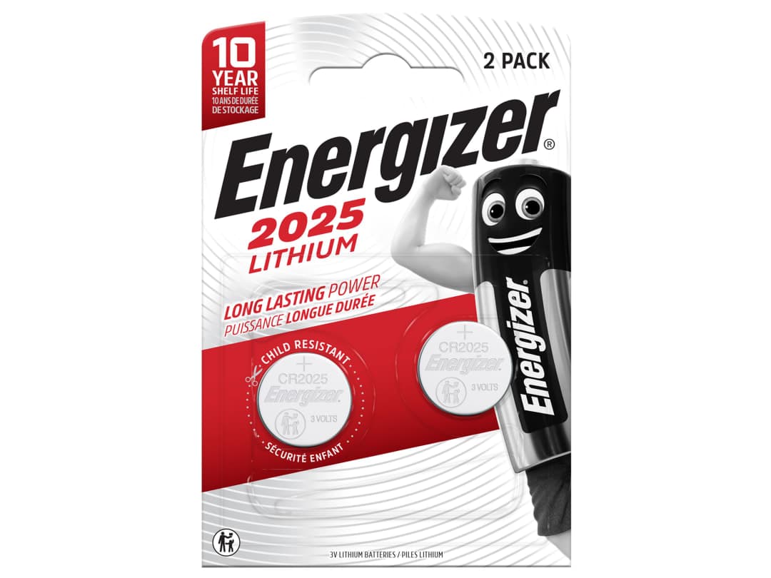 Energizer® CR2025FSB2 Lithium Coin x 2 S5311 S5311