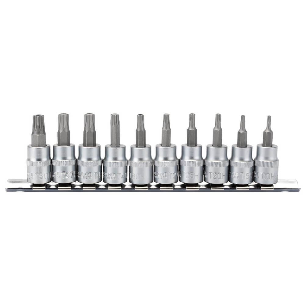 Draper Expert 16332 Draper Tx-Star® Security Socket Bit Set 3/8in Sq. Dr. 48Mm (10 Piece) per set