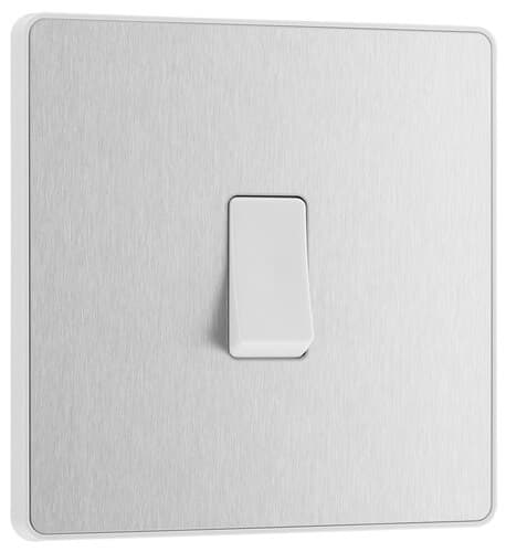 Screwless Flatplate Polished Chrome Triple Intelligent Led Dimmer Switch 2-Way Push On/Off FPC83-01