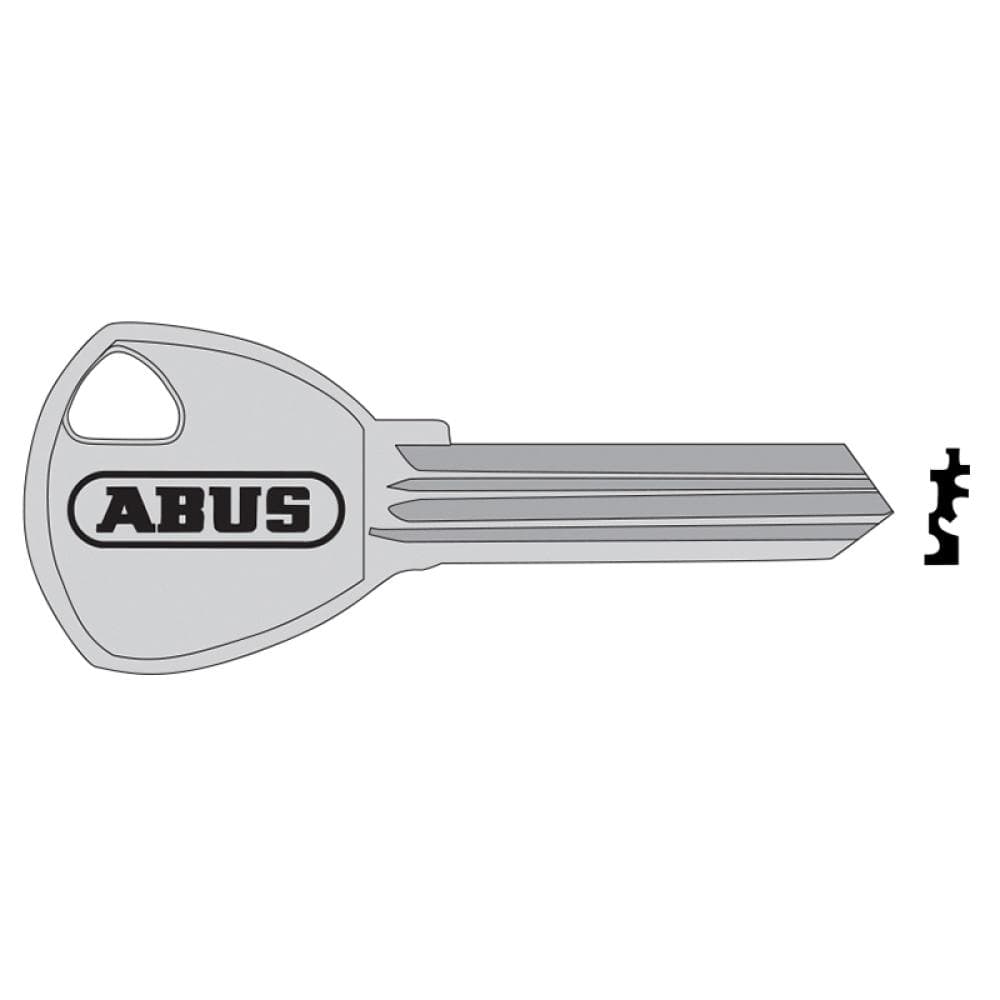 Abus Mechanical 57862 80Ti/40+45+50+60 Key Blank 57862