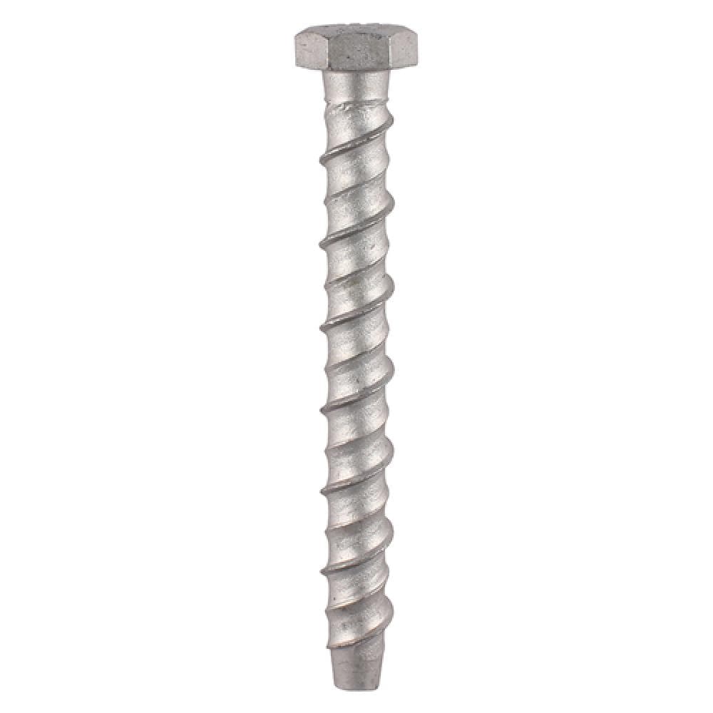 Timco MF860 Multi-Fix Masonry Bolts - Hex - Exterior - Silver 8.0 X 60 Box 100