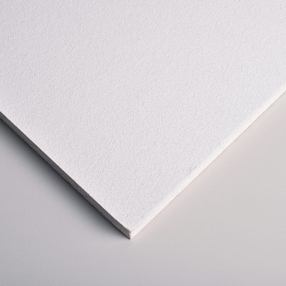 Zentia Armstrong Oplia Ceiling Tiles Board Edge 600mm x 600mm - Pack of 12 | 4.32m2 - BP2801M4A