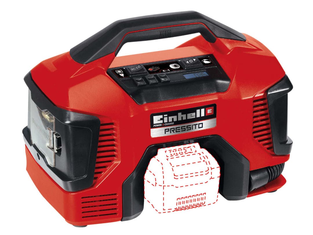 Einhell Pressito Hybrid Air Compressor 18V Bare Unit 4020460