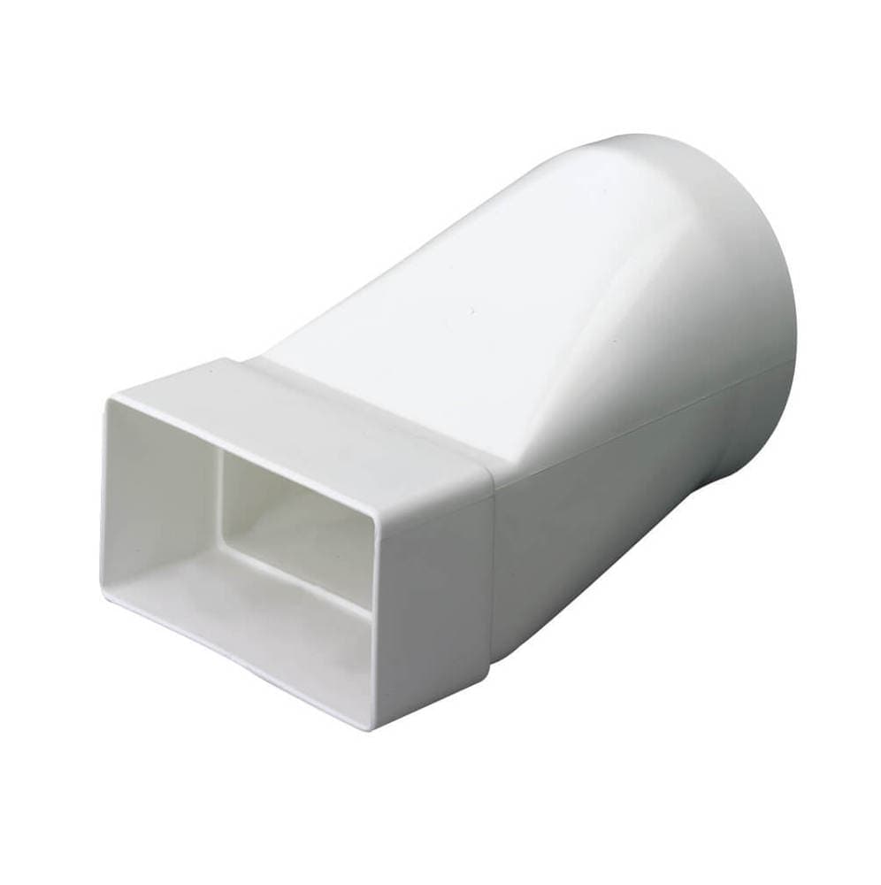 Monsoon Rectangular Ventilation Duct Round to Rectangular Adaptor - 220mm x 90mm
