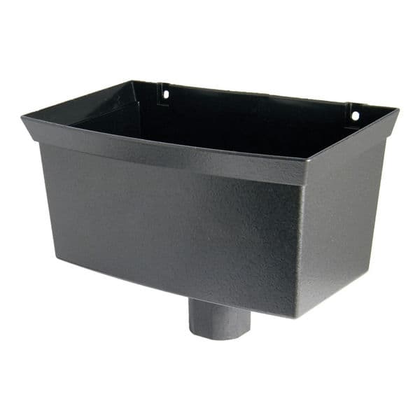 FloPlast Cast Iron Effect Universal Gutter Hopper