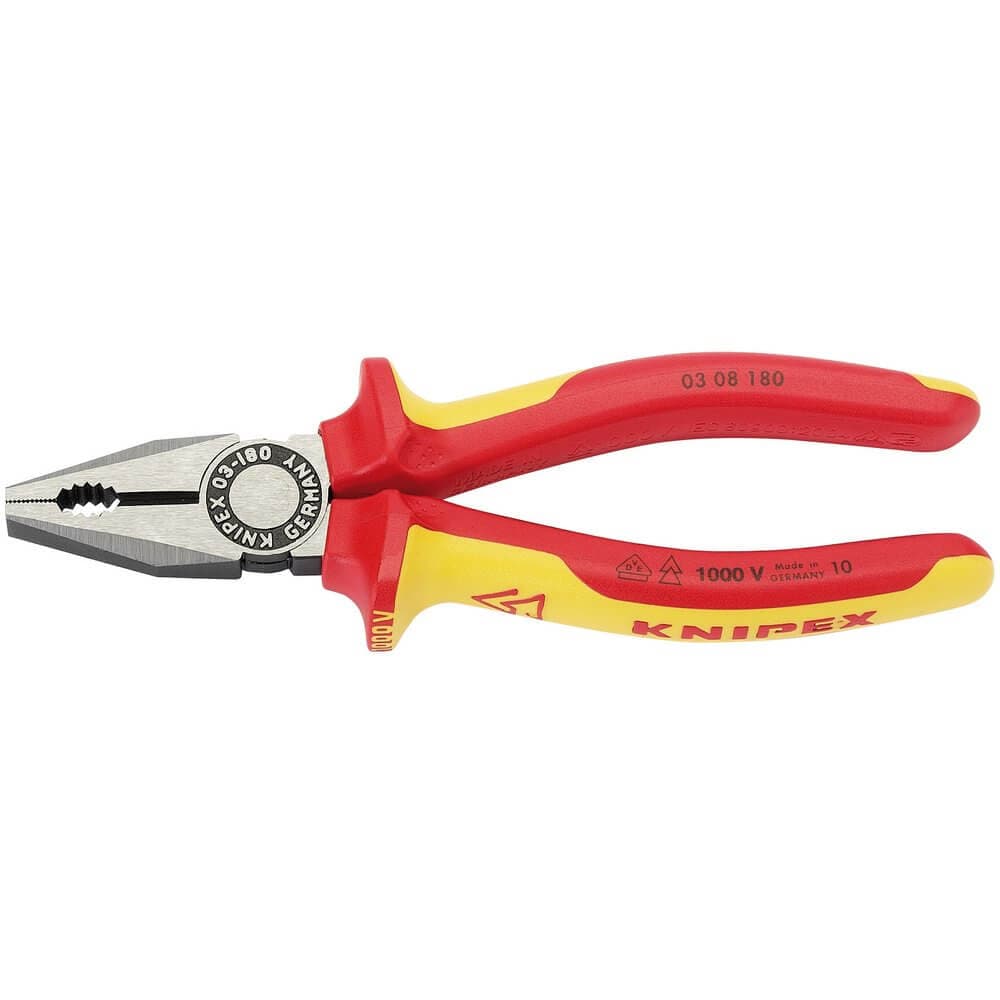 Knipex 31918 03 08 180Uksbe Vde Fully Insulated Combination Pliers 180Mm each