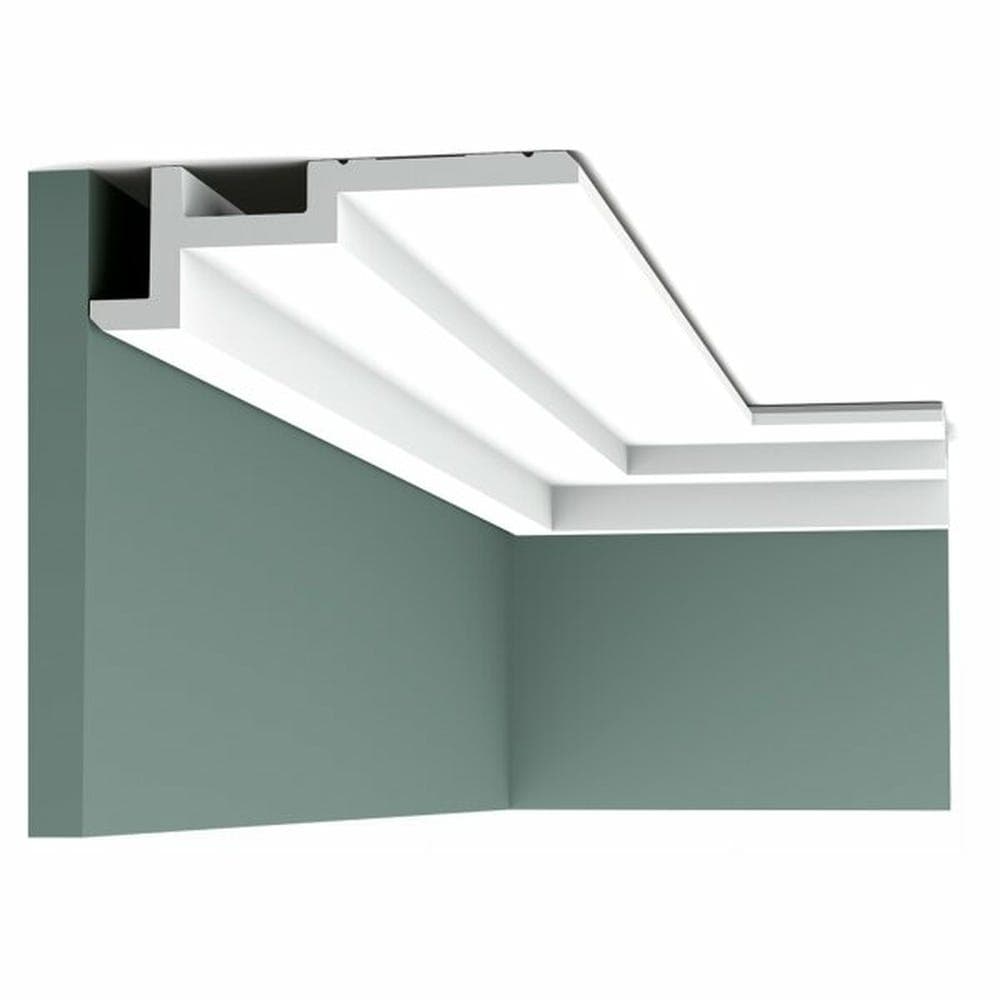 C396 Plastic Coving 200cm x 6cm x 18.5cm