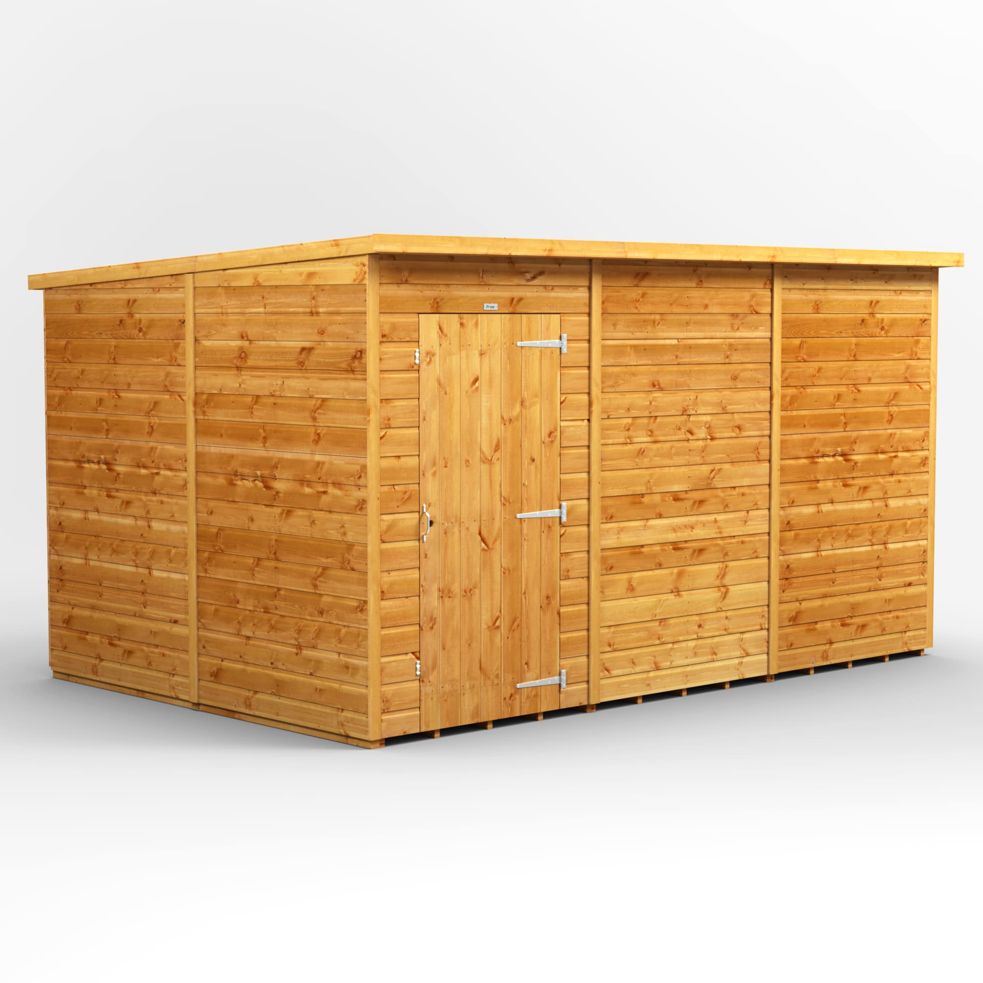 Powersheds 12 x 8 Power Pent Windowless Garden Shed