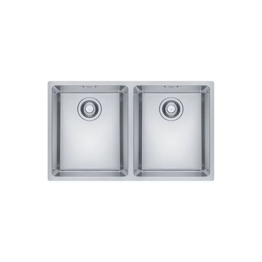 Franke Maris 2 Bowl Undermount Stainless Steel Kitchen Sink