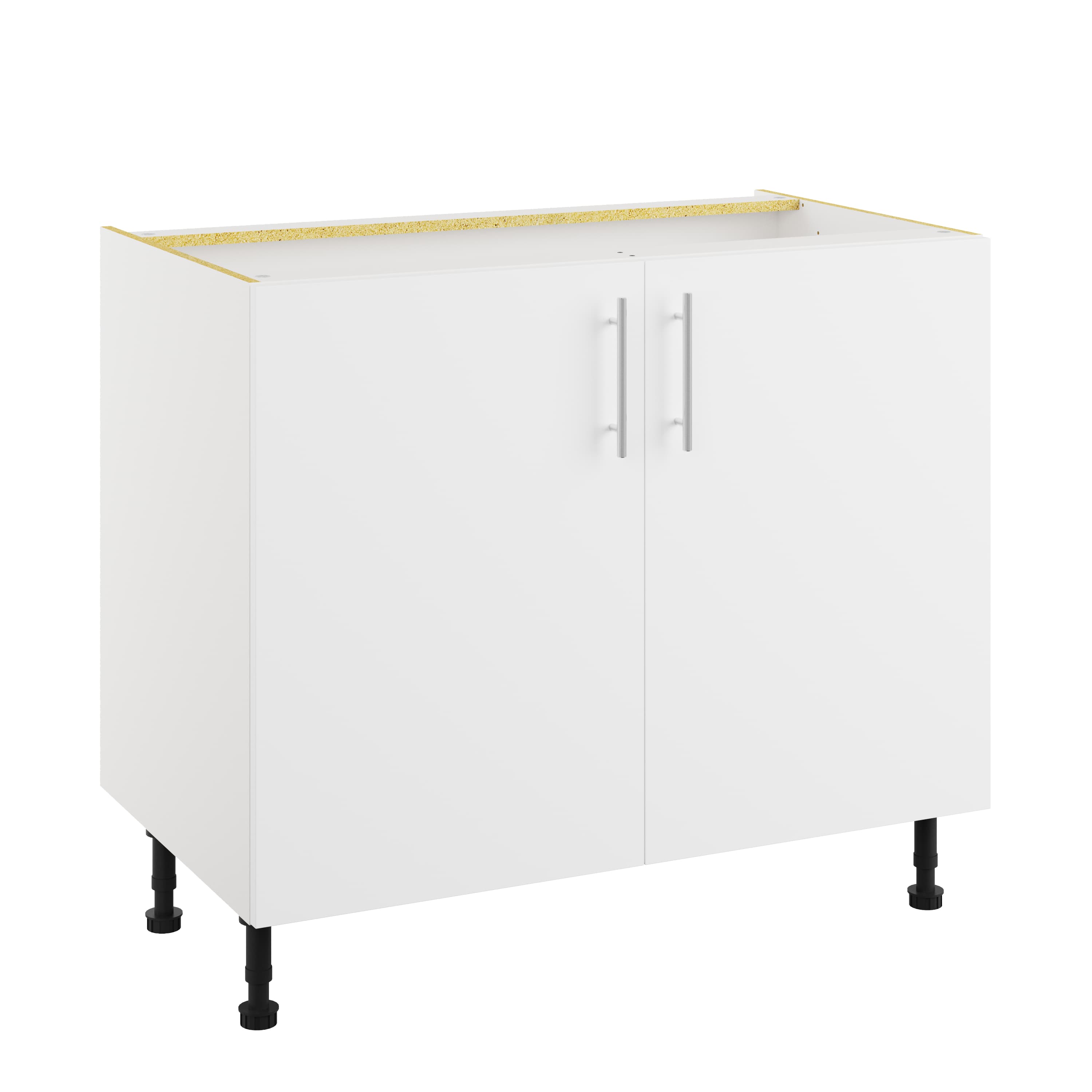 Essence White MFC Highline Base Unit, 1000mm