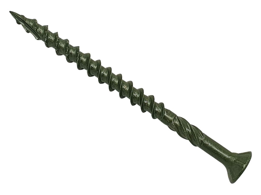 ForgeFix Spectre™ Advanced Deck PZ Compatible Screw CSK Green 4.5 x 60mm Tub 1000 SPEDS4560GT
