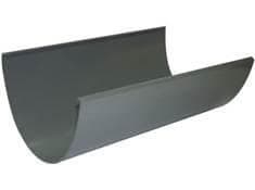 FloPlast Deepflow/ Hi-Cap Gutter - 115mm x 75mm x 4mtr Grey
