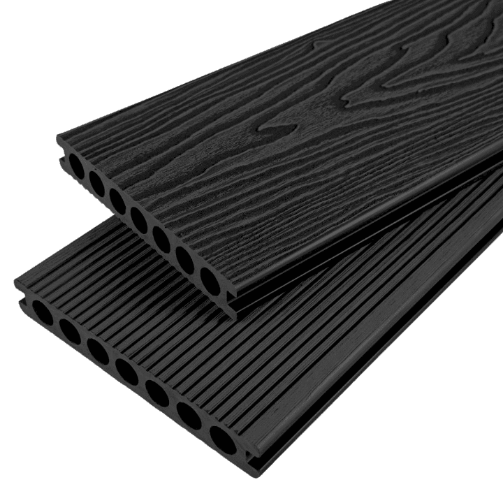 Classic Timbosite Decking Board Black - 148mm x 3660mm
