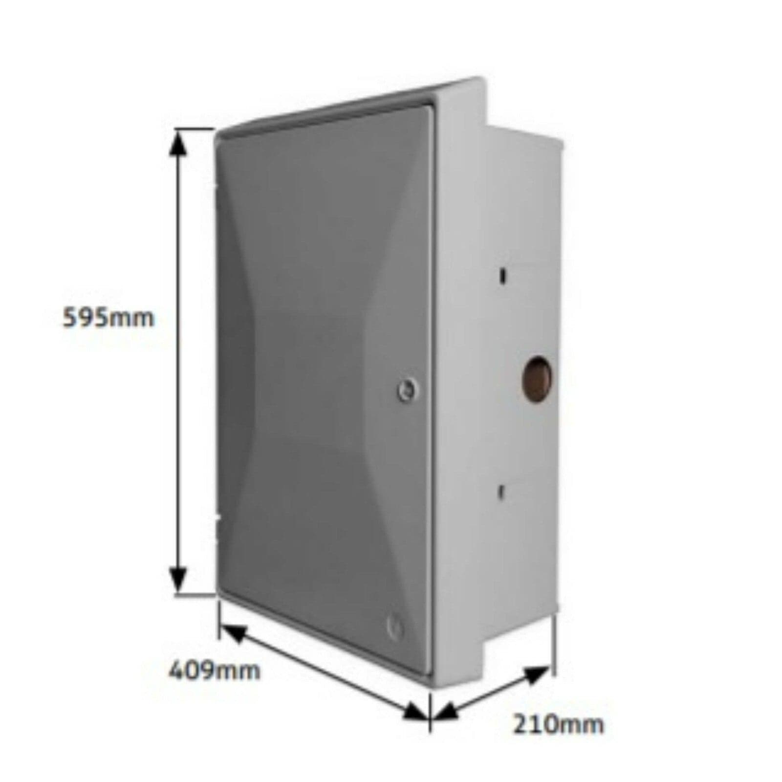 +Electric Meter Box EB0011 + 38mm Hockey Stick + Meter Box Lintel