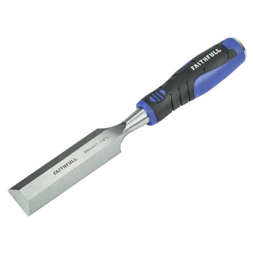 Faithfull Soft Grip Bevel Edge Chisel 38Mm (1.1/2In)
