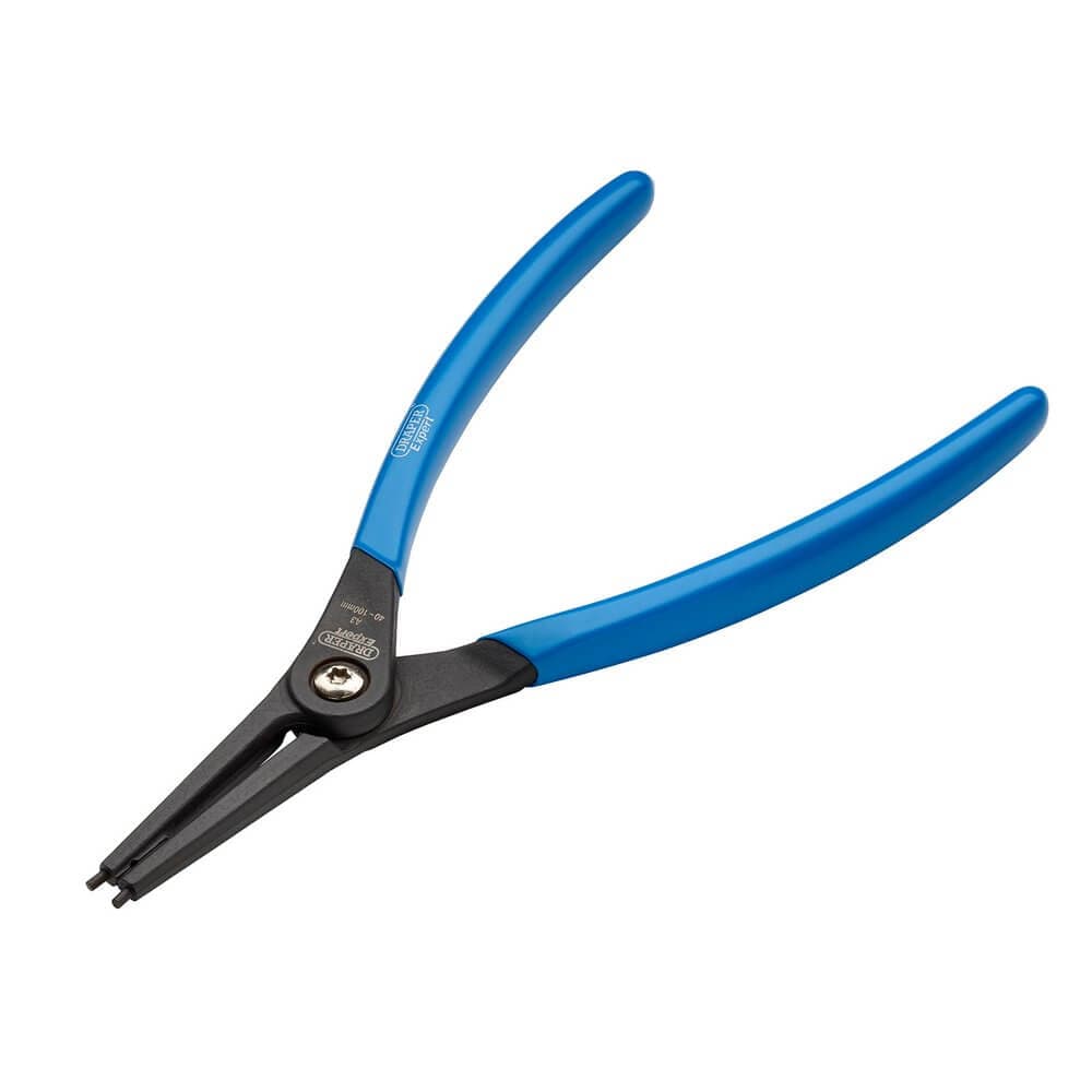Draper Expert Straight Tip External Circlip Pliers A3 225Mm each 1 09038