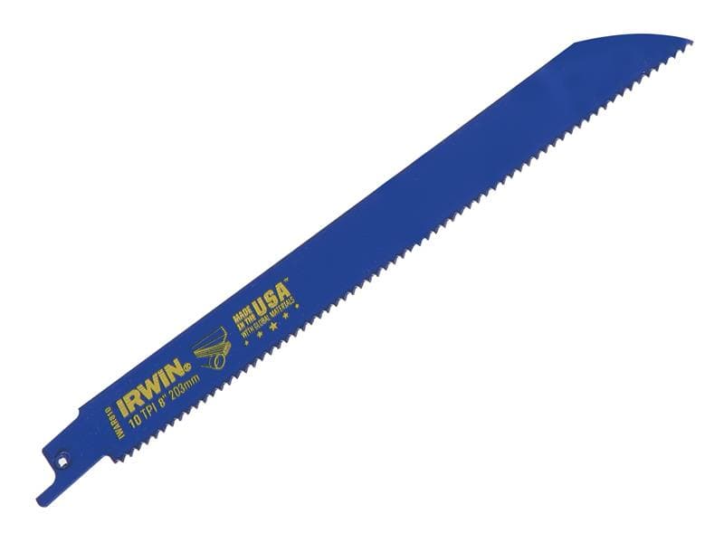Irwin® 10504141 810R Sabre Saw Blade Metal & Wood Cutting 200Mm Pack Of 25