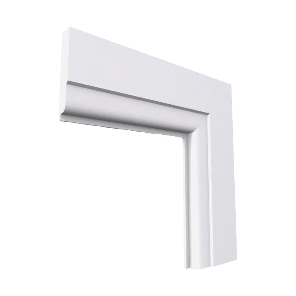 Lambs Tongue MDF Architrave Unprimed 4200mm x 95mm x 18mm